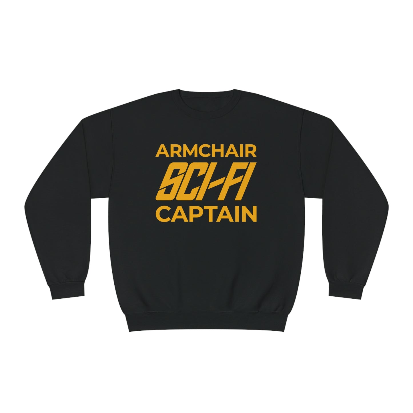 Funny Arm Chair Sci-Fi Captain Sweatshirt
