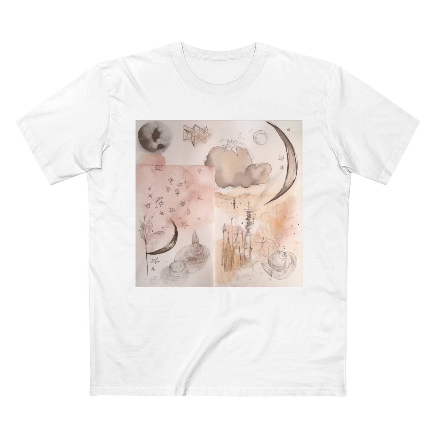 Introducing the Wispy Dream Sequence T-Shirt, crafted for dreamers and wanderers. Made with soft, lightweight fabric, this shirt offers 100% comfort and style. With its unique wispy design, it's perfect for those who love to stand out. Let your dreams take flight with this one-of-a-kind shirt.