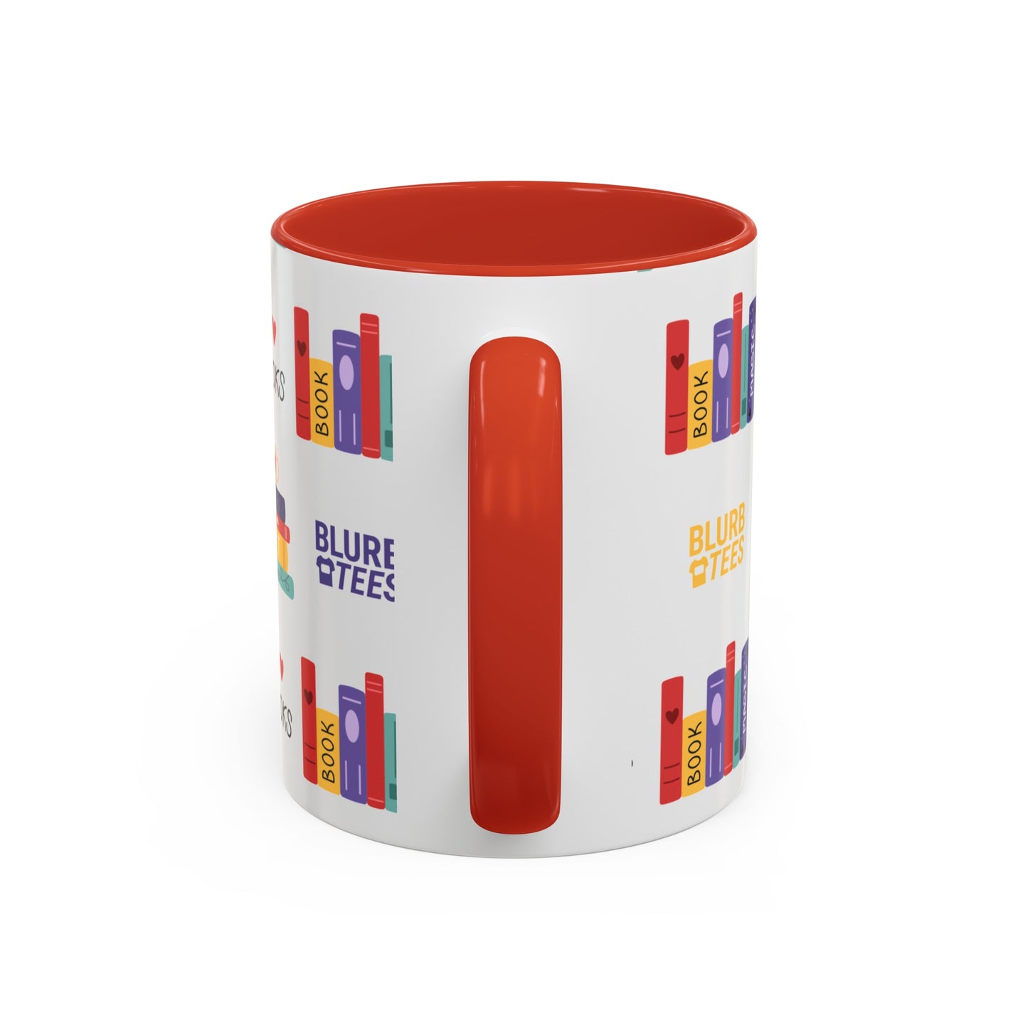 Colorful Bibliophile Coffee Mug