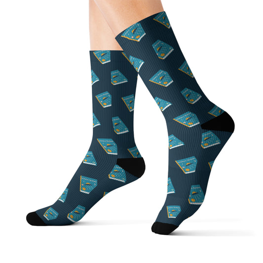 To round out their quirky wardrobe, these Science Fiction Socks pay homage to the out-of-this-world tales that spark the imagination. Wear them to sci-fi movie marathons or while binge-reading classic Asimov novels.
