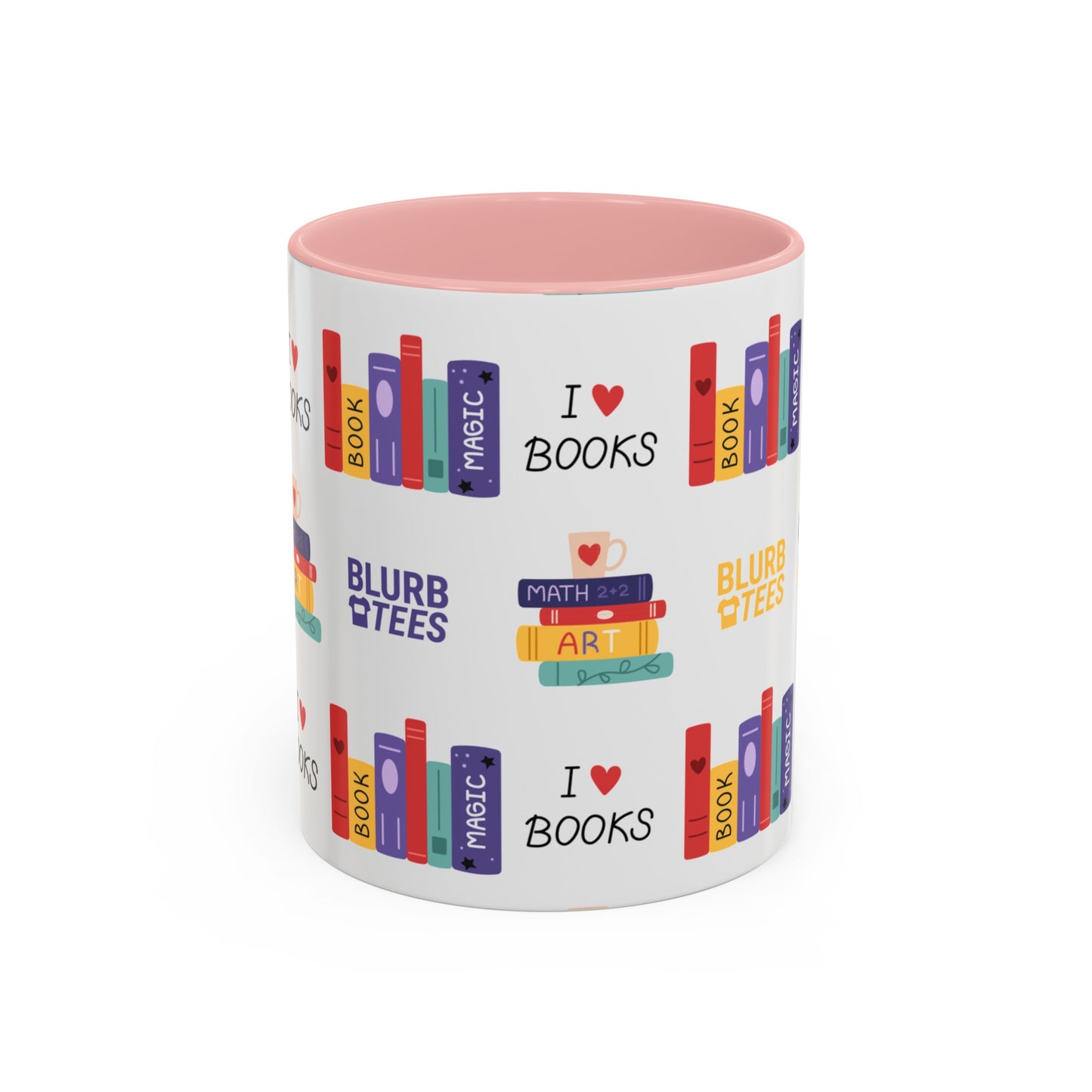 Colorful Bibliophile Coffee Mug