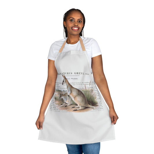 Cute Wallaby Nature Apron