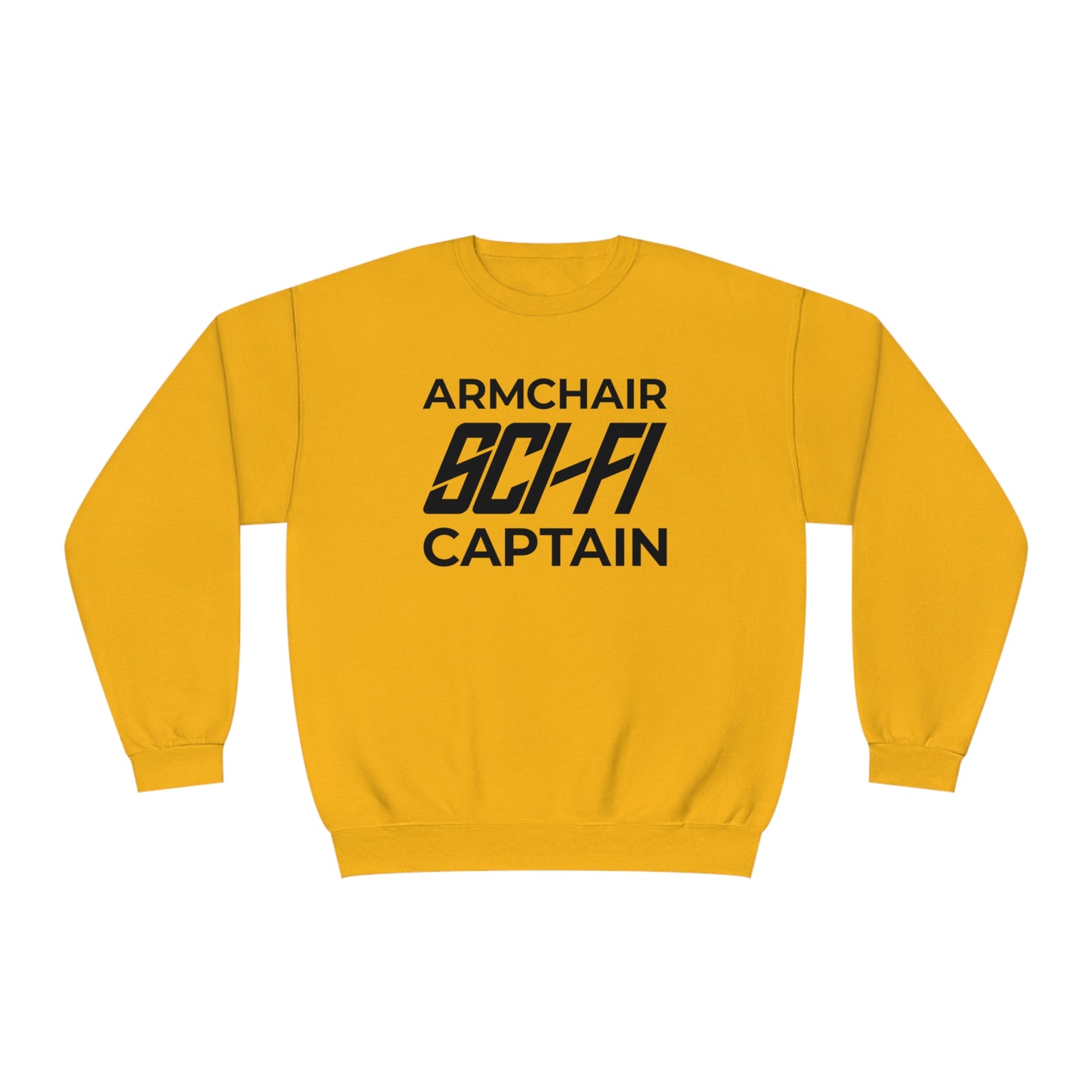 Funny Arm Chair Sci-Fi Captain Sweatshirt