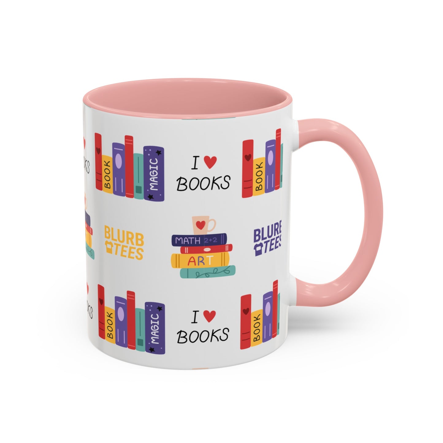 Colorful Bibliophile Coffee Mug