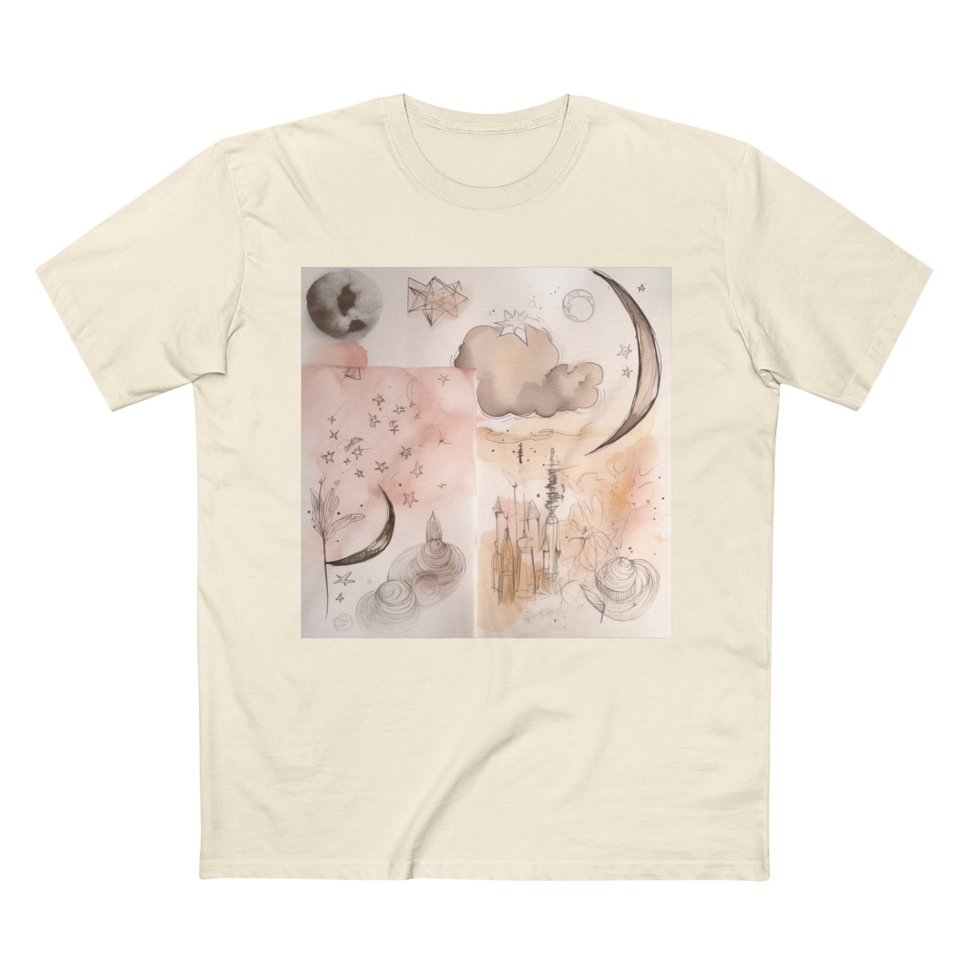Introducing the Wispy Dream Sequence T-Shirt, crafted for dreamers and wanderers. Made with soft, lightweight fabric, this shirt offers 100% comfort and style. With its unique wispy design, it's perfect for those who love to stand out. Let your dreams take flight with this one-of-a-kind shirt.