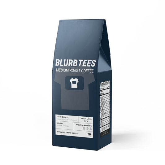 Quirky friends require quirky fuel. This Blurb Tees Favorite Blend Coffee in a smooth medium roast is sure to perk up their mornings and power their eccentric endeavors.